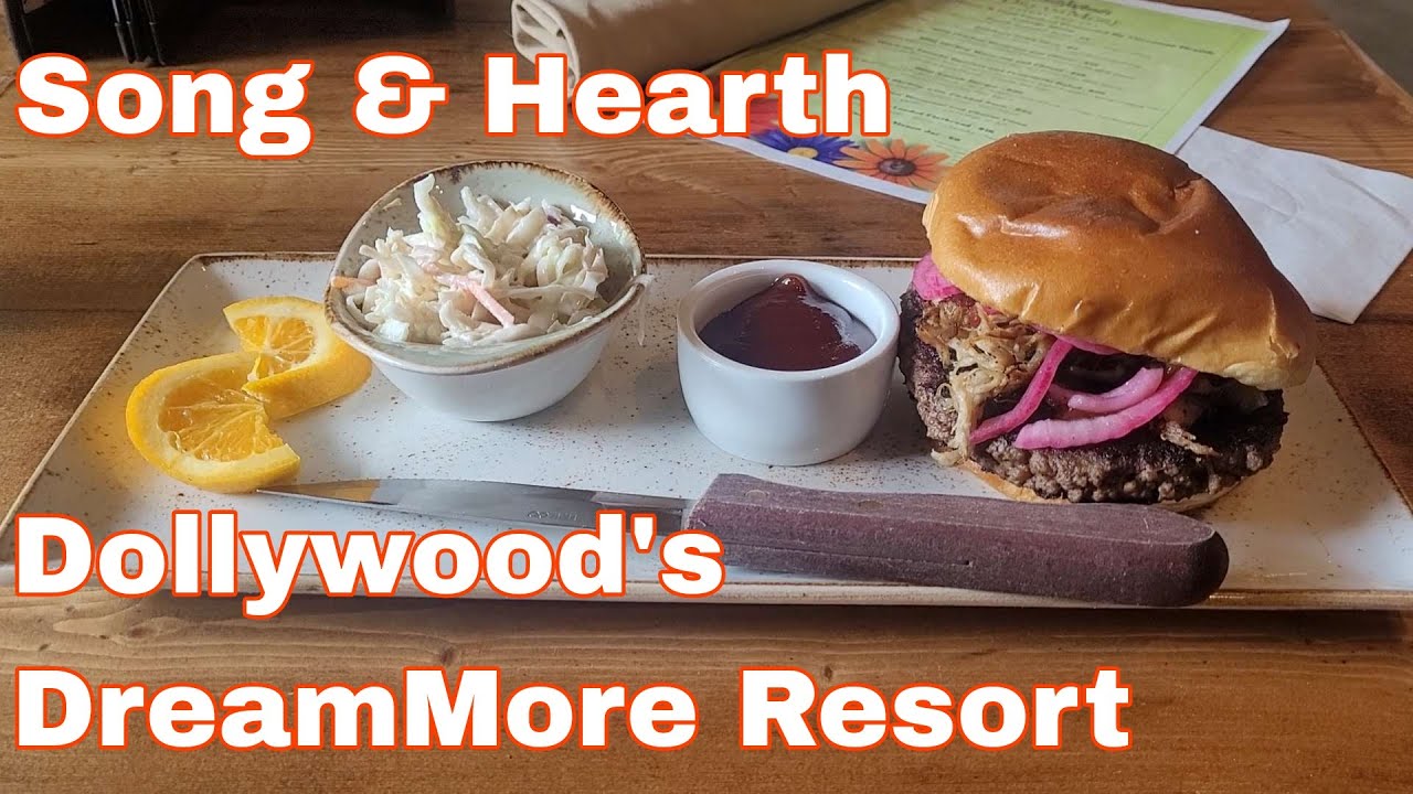 FOOD | Song & Hearth | Dollywood Flower & Food Burger