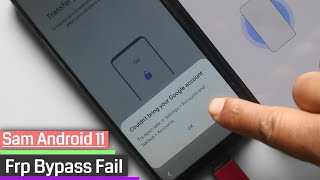 All Samsung Android 11 Frp Bypass | Account Transfer Fail | New Method Without Smart Switch 2021 Jun