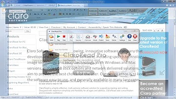 ClaroRead 6 for PC - Introduction