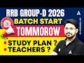 RRB Group D 2026 Vacancy | RRB Group D Best Batch 2026 | RRB Group D Syllabus &amp; Study Plan