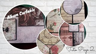 SCRAP : TUTO ALBUM CARTABLE ACTION  Page 2