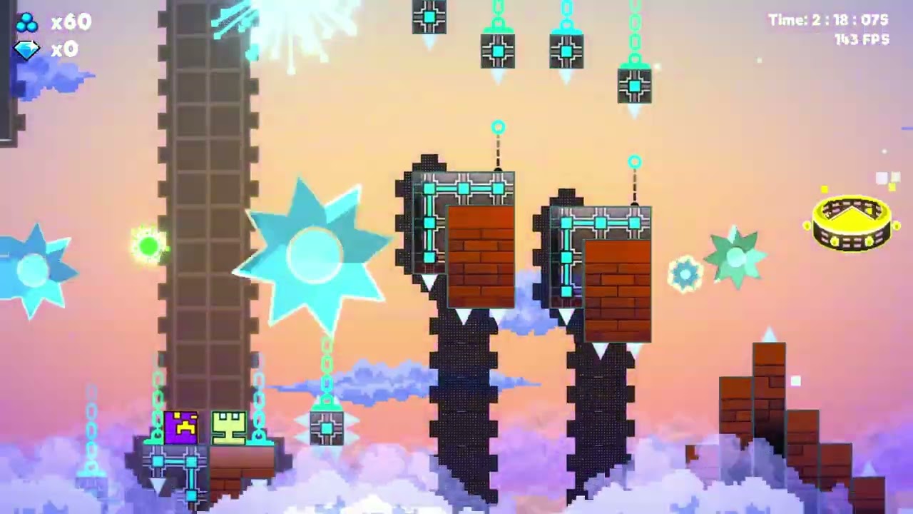 mania dash nivel 1 completado