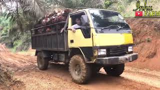 Perdana Uji Coba yang di tunggu tunggu 4,5ton dari lokasi #offroad #sawitriau