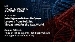 Blue Team | Intelligence-Driven Defense for the Real World