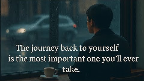 The Journey Back to You. When Success Feels Empty