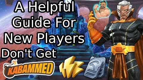 A Helpful Guide For New Players! Tips, And Things To Be Careful Of! Marvel Contest Of Champions