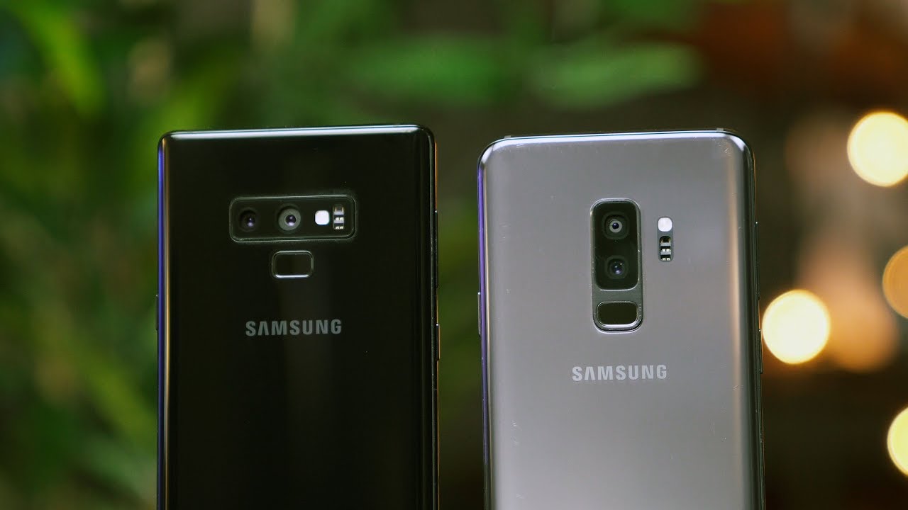 Samsung Galaxy Note 9 Vs Galaxy S9 Plus Should You Buy One Youtube