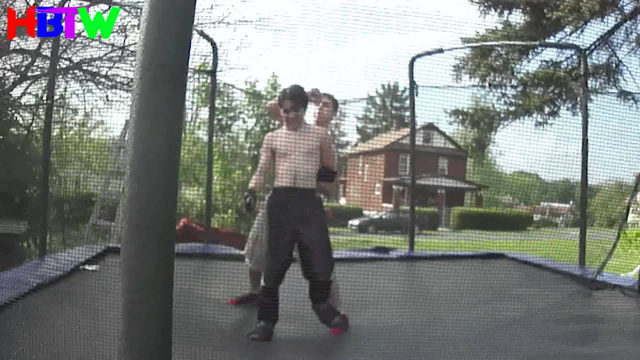 Trampoline Wrestling; Match 14 Of Season 4 (Submission Match) (HBTW