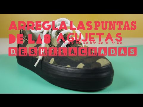 Tips Hogar | Arregla las puntas de las agujetas deshilachadas | @iMujerHogar manualidades raudales