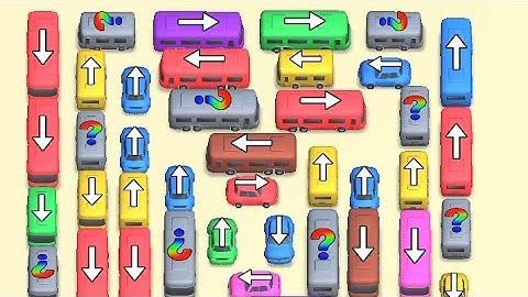 Bus crazy Traffic Jam Puzzle Level 77 Solution Walkthrough