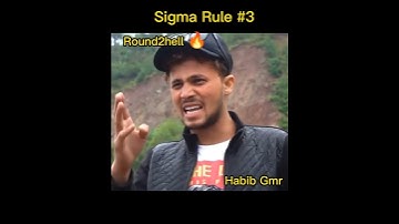 Sigma Rule#3 🔥 Round2hell Shorts Video|| Zyan Saifi Sigma Rules Shorts #shorts #round2hell #r2h