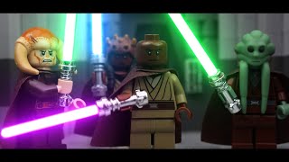 LEGO MACE WINDU vs. PALPATINE - Star Wars Episode III