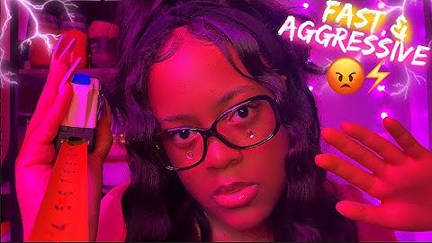 ASMR Fast & Aggressive Experiments on YOU 🔬⚡(Tingle Overload)