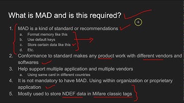 Mifare Application Directory Introduction - 1