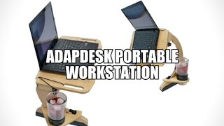 mecanismo tuyo vestirse AdapDesk Portable Workstation - YouTube
