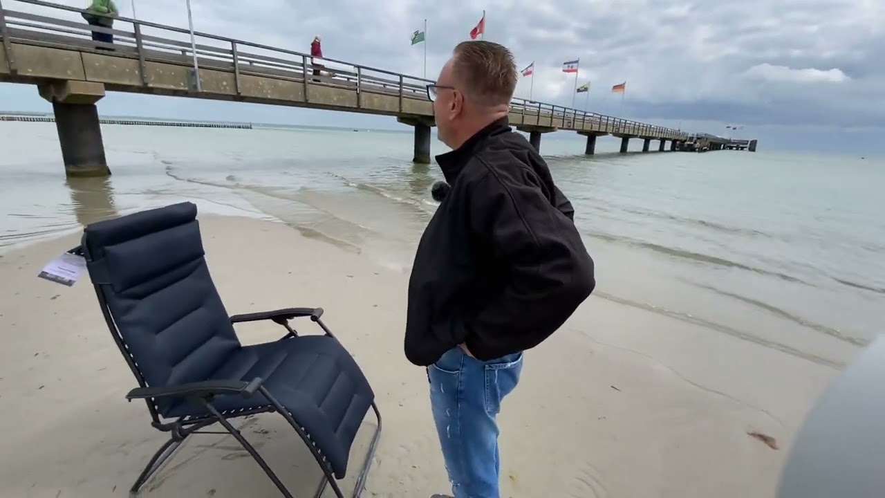 LAFUMA-Liege am Strand getestet TEIL2
