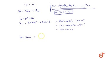 The sum of `n` terms of AP is `3n^2+5n`. and its `n^(th)` term is 164. find the value of `n`.