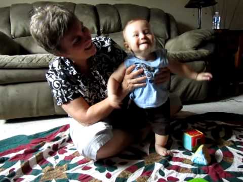MORGAN ALEXANDER BROOKS -Playing with Grandma