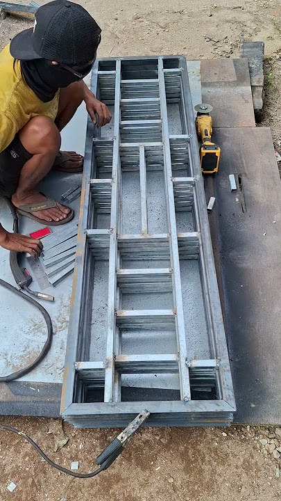 membuat teralis jendela #diy #shortvideo #teralisminimalis