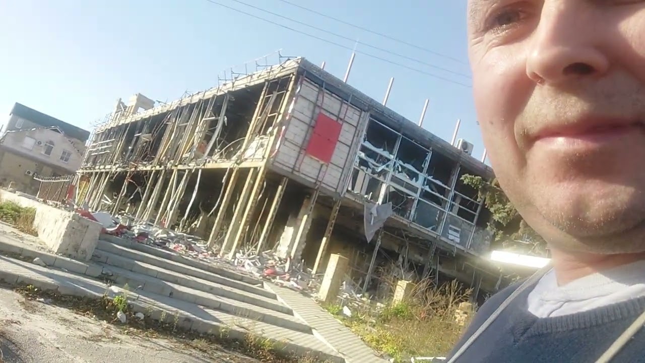 Ukraine - Booking.com - Hotel Destroyed by War.