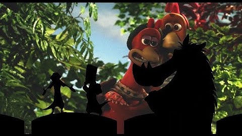 Timon and Pumbaa Rewind Chicken Run