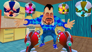 Dark Riddle 4.1.3 ( Total Blue ) Gameplay New Update 2020 ( Android/IOS ) Part 53