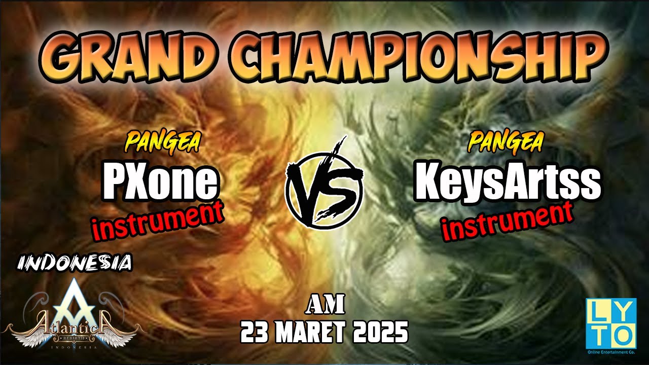 PXone vs KeysArtss AM Grand Championship 23 Maret 2025 | Atlantica Rebirth Indonesia
