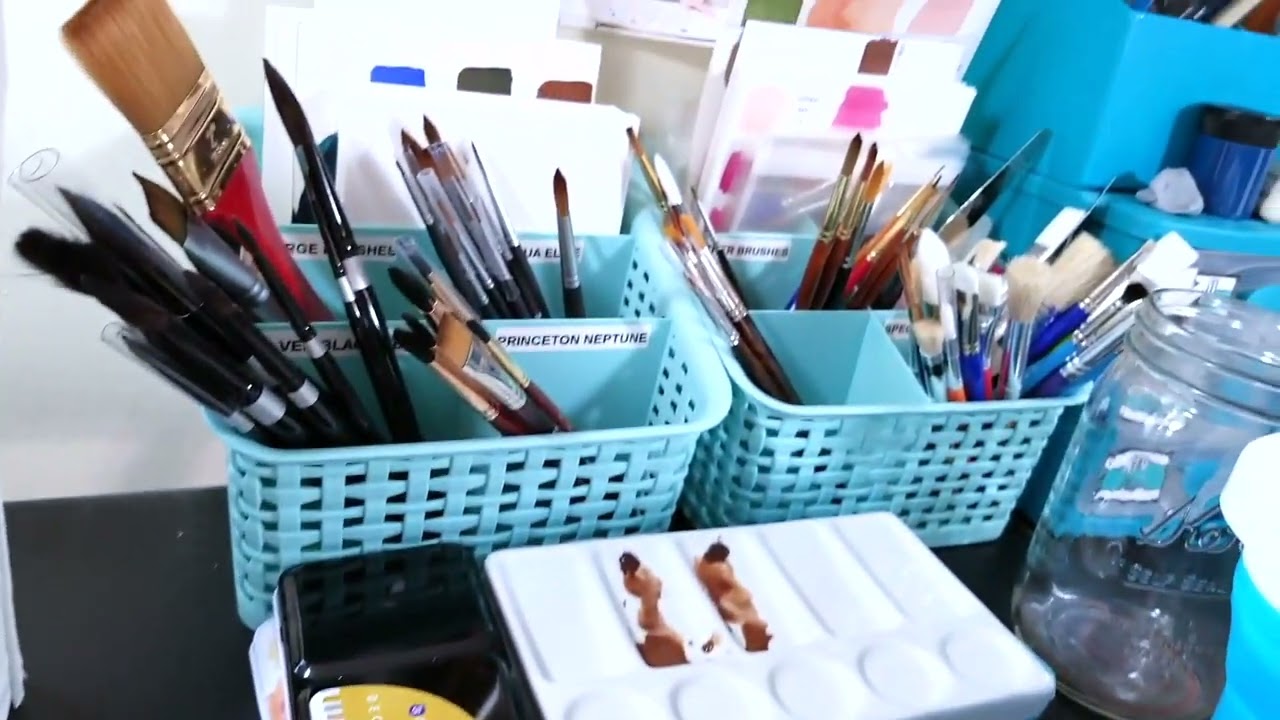 Watercolor 101: All About Watercolor Brushes