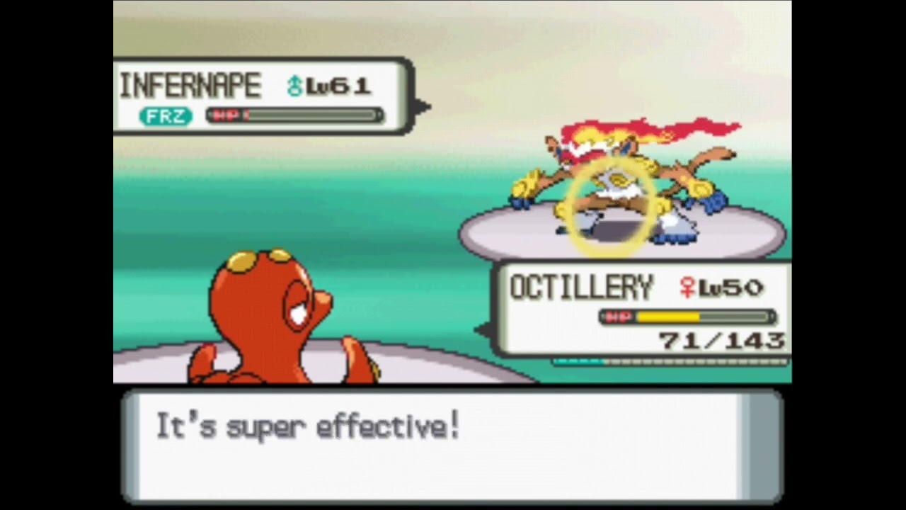 PKMN Diamond Elite 4 Flint (Fire type)