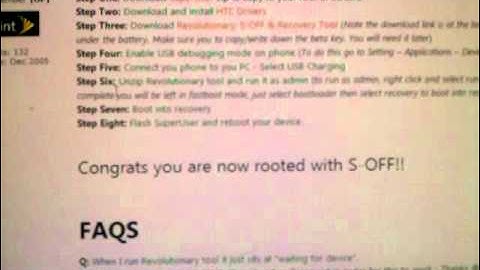 How to Root the EVO 4G on Gingerbread 2.3.3 Tutorial (Windows)