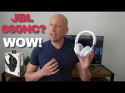 JBL Live 660NC Headphones unboxing 