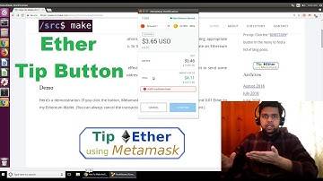 Ether Tip/Donate Button For Your Website