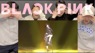 ENG) Korean boys reacts to BLACKPINK LISA 'Good Thing & Señorita' performance FUKUOKA DOME CONCERT