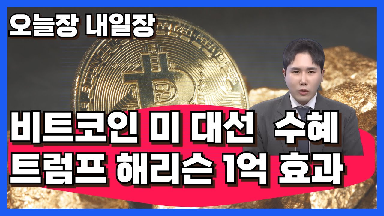 비트 코인 미 대선 앞두고 랠리 시동 개시 1억까지 가나?