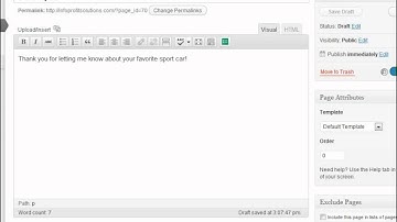 Wordpress GFormControl (Google Forms) Plugin Tutorial