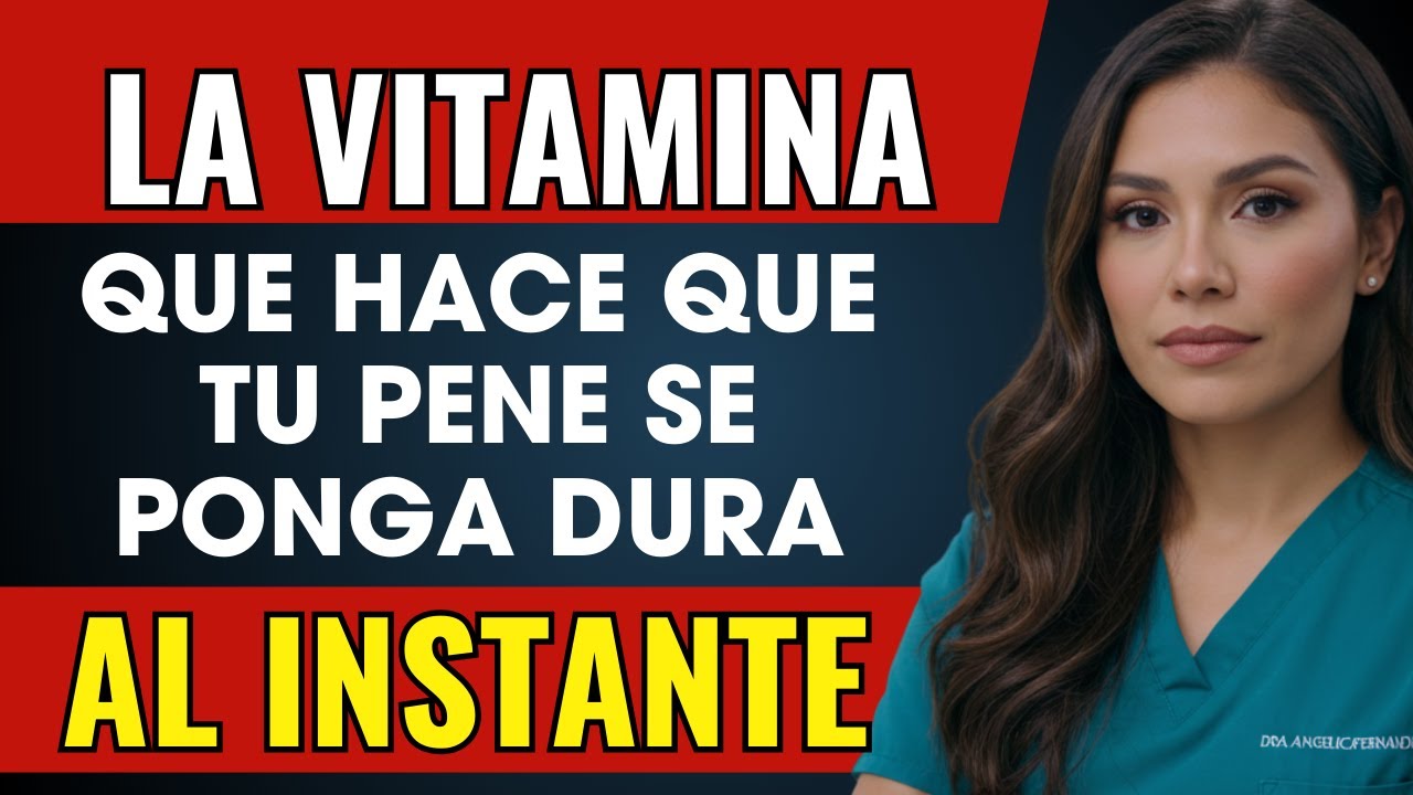 Hombres mayores de 50 años: 1 vitamina por la noche para potencia, vigor y sueño profundo