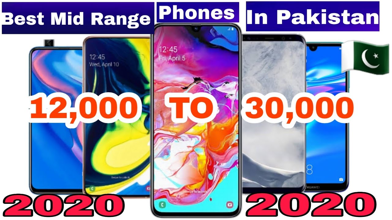 6 Best Budget Mid range Smartphones To buy in Pakistan 2020 RS 12,000