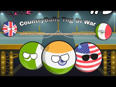 Countryballs In Squid Game | Tug of War | Episode 3