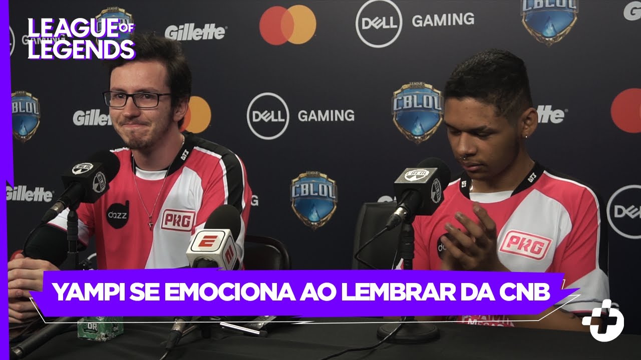 YAMPI SE EMOCIONA AO SE LEMBRAR DA CNB E ROBO E KLAUS COMENTAM INVENCIBILIDADE DA KEYD