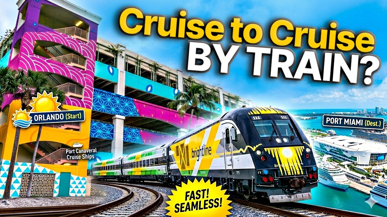 Brightline Orlando to Miami Review (Perfect for Cruise-to-Cruise Travel)