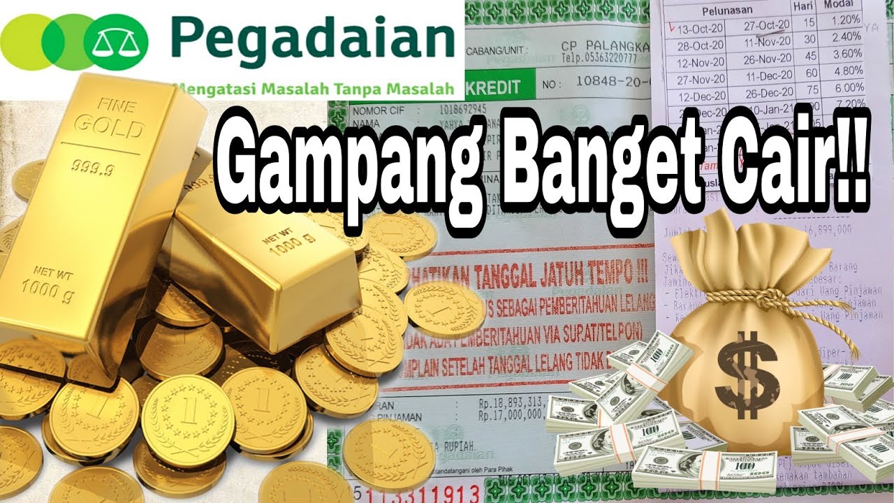 Cara Gadai Emas Di Pegadaian BUMN || Cara Tebus Barang Di Pegadaian