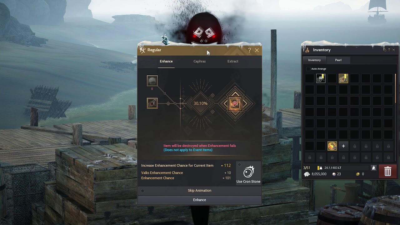 black distortion earing tet enhancement - YouTube
