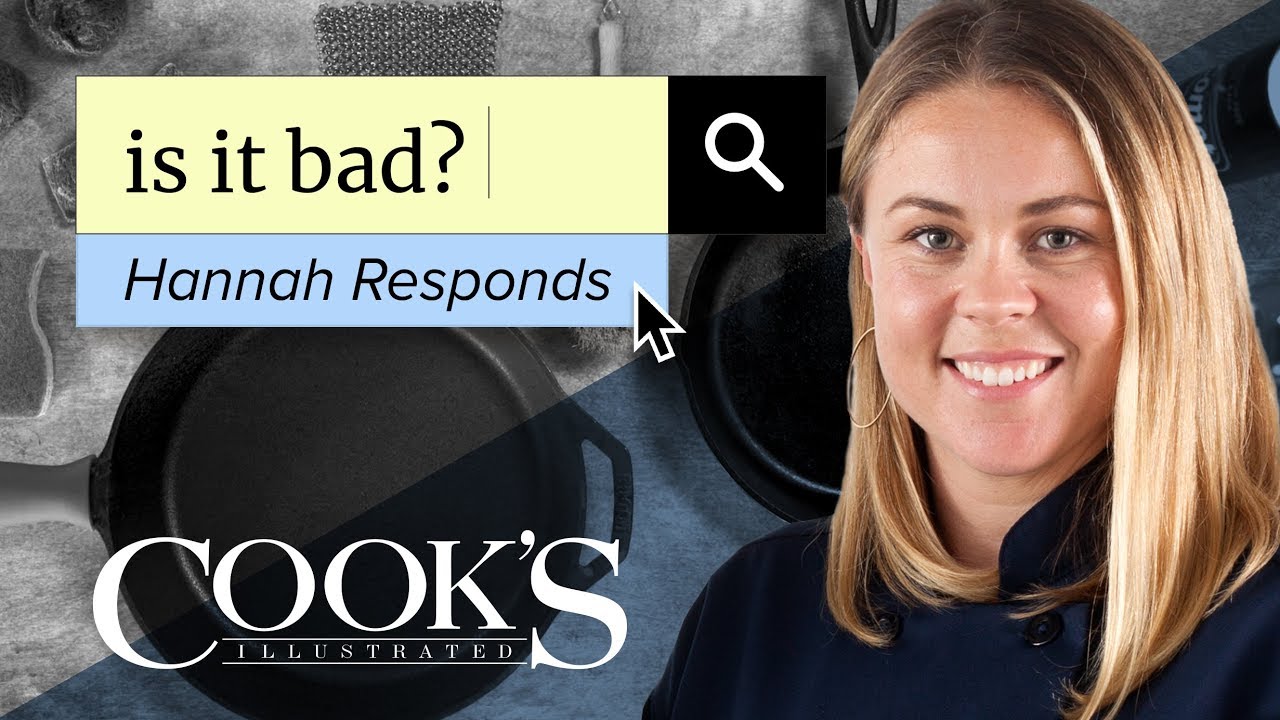 Hannah Responds: Is it Bad to Wash My Cast Iron Pan with Soap? | America