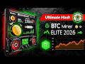 Bitcoin Miner Elite 2026: Free Mining Tool | NiceHash, Trust Wallet, F2Pool | Ultimate Hash Method