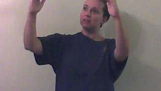 Lord's Prayer in ASL (partial)
