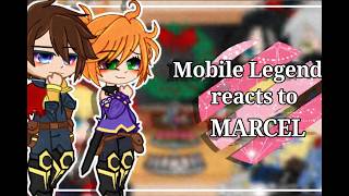MLBB React to ● Marcel ● Gacha Cute ● Gacha react ●  #gacha #mobilelegends