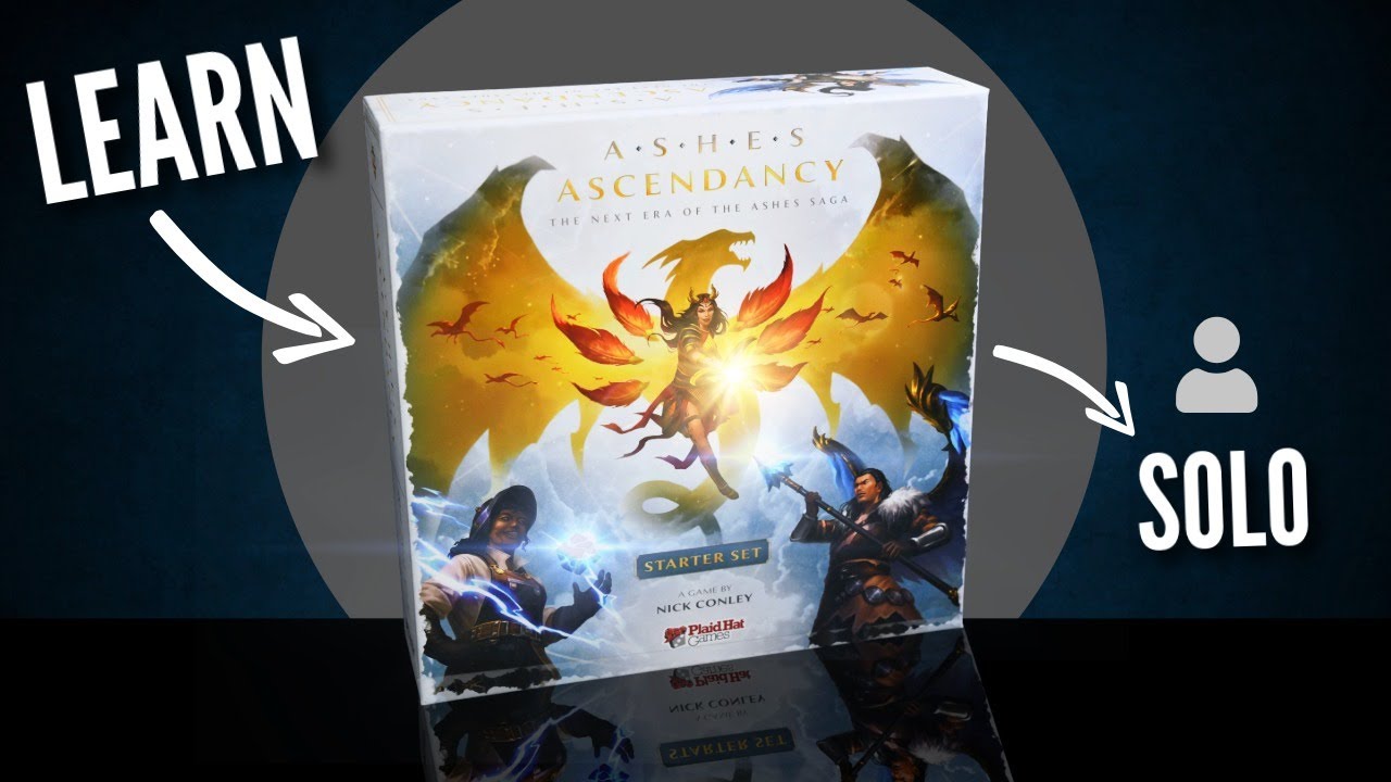 Ashes Ascendancy | Solo Board Game Playthrough and Tutorial