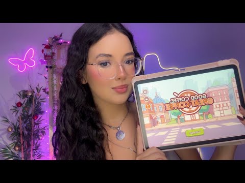 ASMR JOGANDO GOOD COFFEE NO IPAD ATÉ VOCÊ DORMIR 💤 