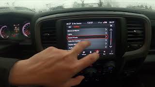 How to Change Unlock From Keyfob Mode in Dodge RAM 1500 II ( 2019 - now )