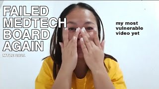 FAILED MY MEDTECH BOARD EXAM, AGAIN. (hoping you'd finish the video  💛)